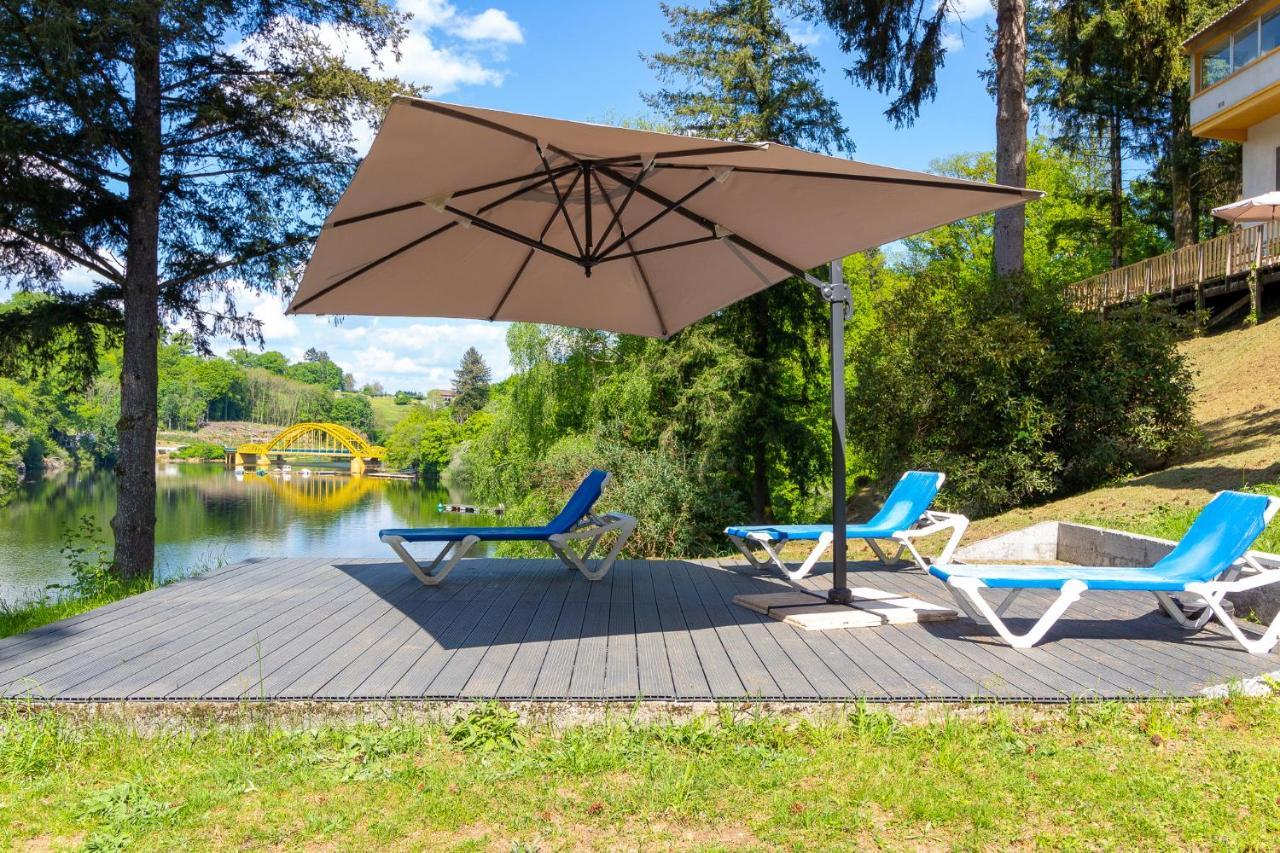 Le Chalet Du Lac Le Chatenet-en-Dognon Exterior photo